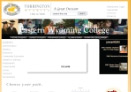 Web Design Services for Eastern Wyoming College